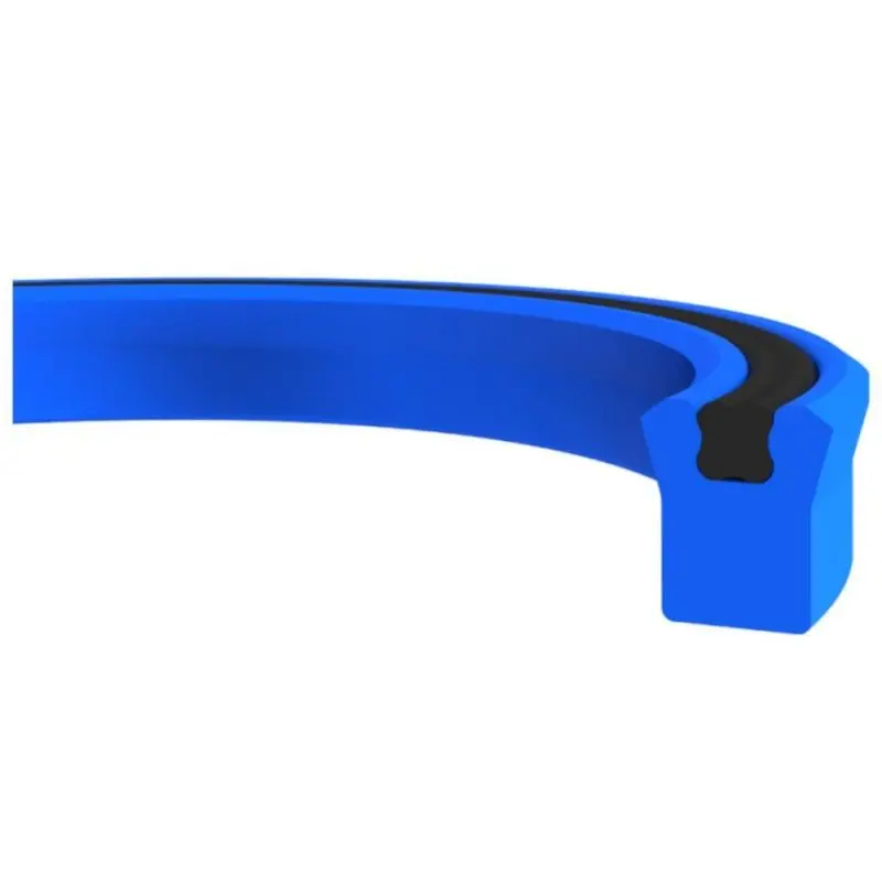 KL24 Single Acting Piston Rod Seals Hydraulic Symmetrical Design