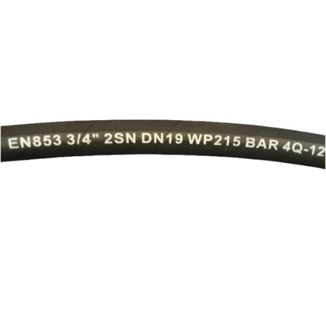 Crimping Machine Hydraulic Hose En853 1sn with Black Oil Outer Layer and Oil Resistant Inner Layer