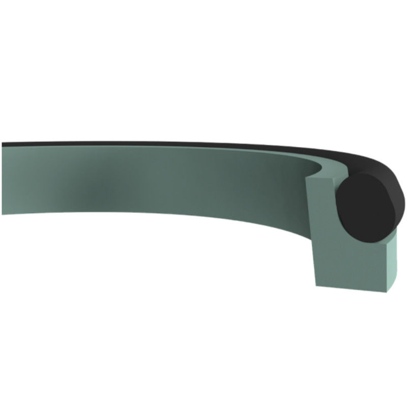 Low Friction PTFE Wiper Seal No Stick Slip Simple Groove Design