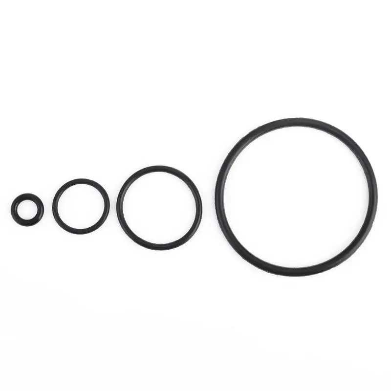 Smooth NBR O Rings Oil Resistant Diameter 1/1.5/1.9/2.4/3.1 Sample Avaliable