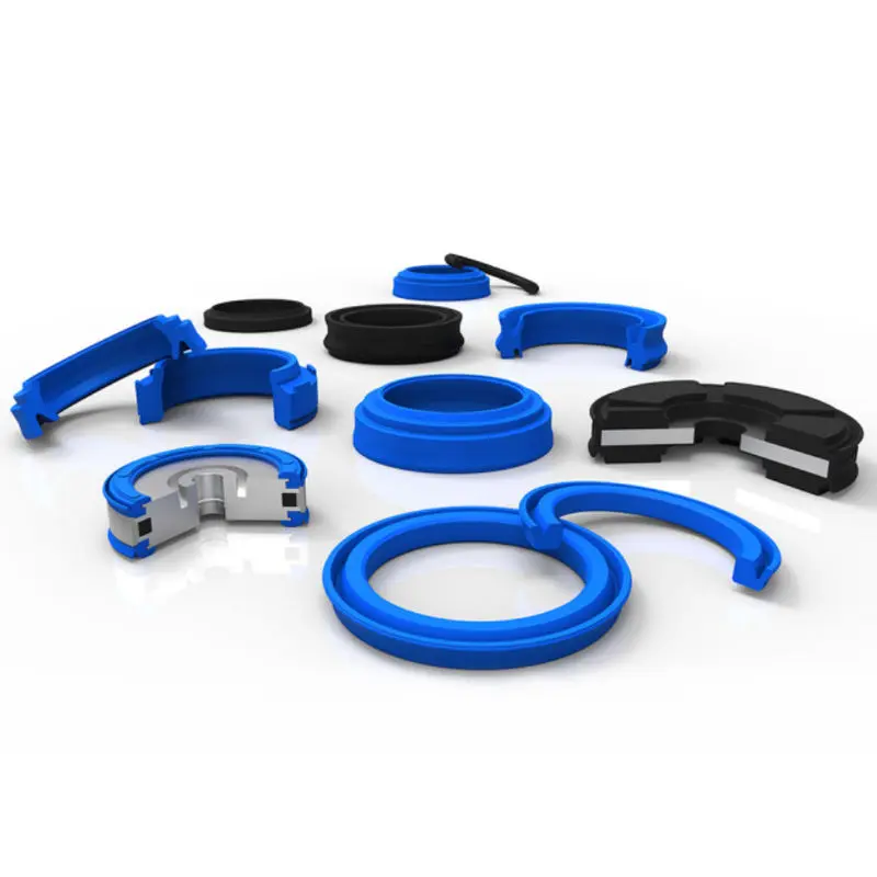 Low Friction Pneumatic Piston Seals NBR / PU Material Easy installation