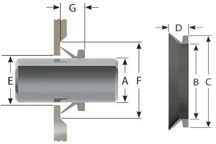 VE Type Rotary Shafts Rotary Seal Ring High Pressure Rubber V Shape Ring