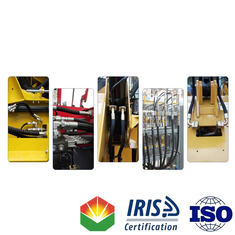 Ultra-high pressure wire Spiral Hydraulic Rubber Hose KE5611/SAE100 R9 Oil Resistant