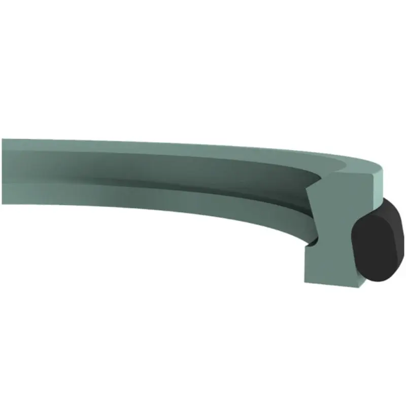 KL102 Custom Hydraulic Rod Wiper Seal PTFE / NBR Dust Wiper Seal