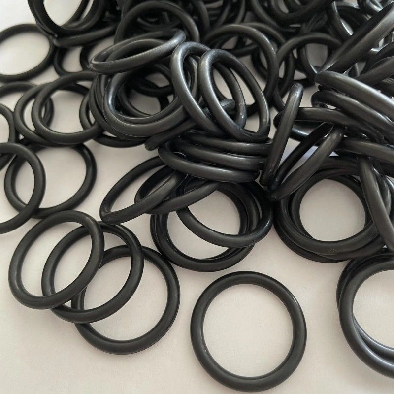 Silicone FKM EPDM NBR O Rings , Nitrile Rubber Seal O Ring Different Sizes