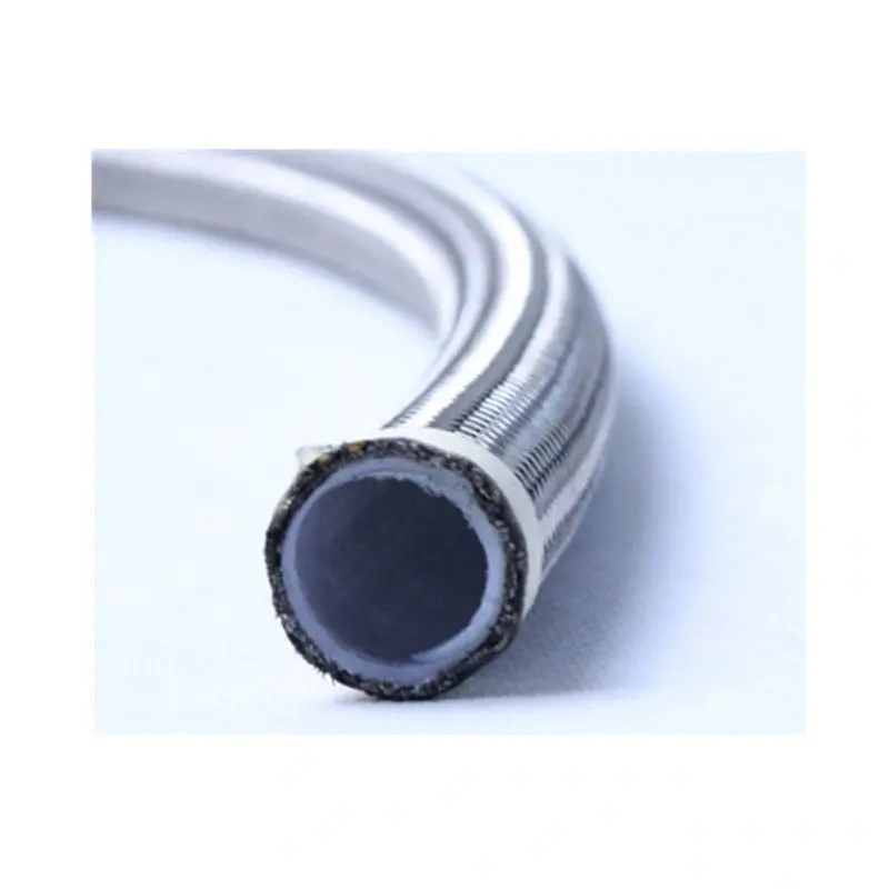 304 Stainless Steel Braided Flexible Gas Hose High Pressure Water PTFE Braided Hose