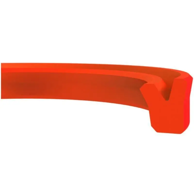 Extrusion Resistant PU Hydraulic Rod Seals With Superior Static / Dynamic Sealing Effect