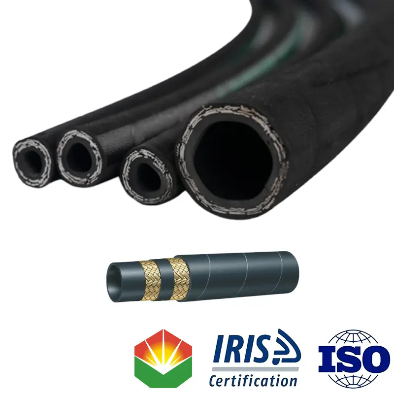 High Pressure Wire Braided Hydraulic Hose EN853-1SN-1 and SAE100 R1