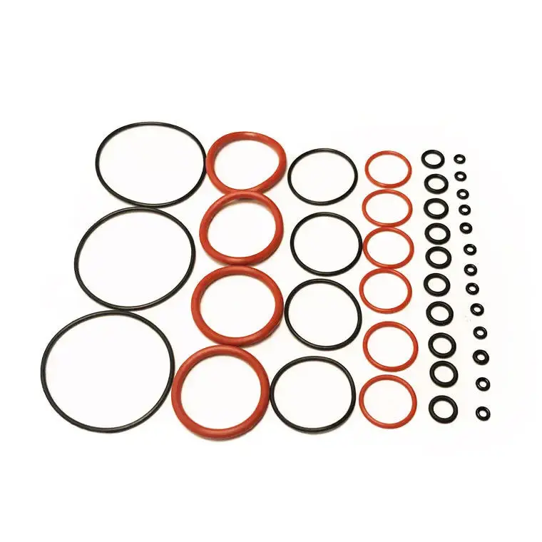 Custom NBR O Rings High Precision FPM FFKM HNBR NBR FKM Silicone Rubber O Ring