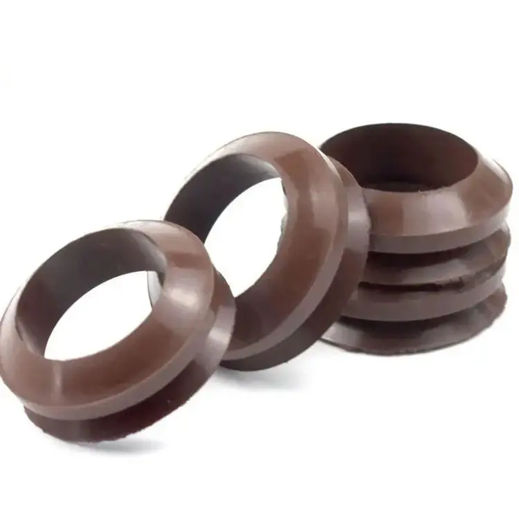 NBR PTFE Rotary Shaft Seal Ring Va Type Pure Rubber Sealing Ring