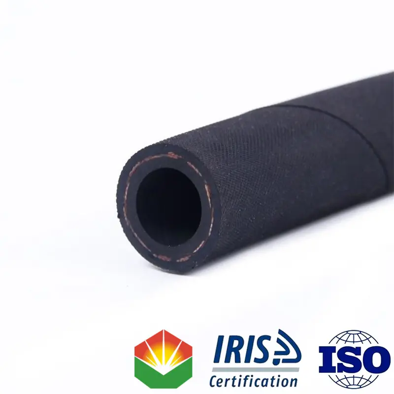 Top Quality EN853 SAE 100 R6 Oil Air Water Hydraulic Hose R6 Textile Rubber Hose