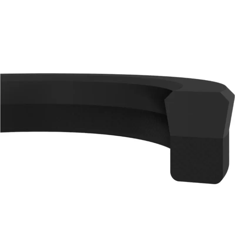 Hydraulic Piston Rod Seals Element With Simple Groove Design