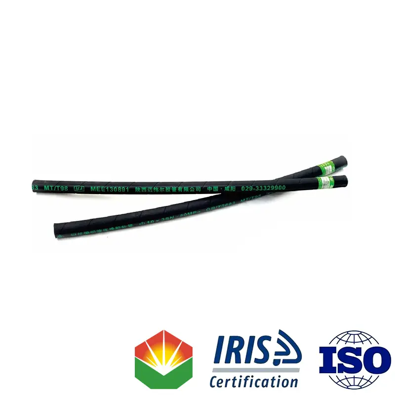SAE 100R5 High Pressure NBR Wire Braid Hydraulic Hose ISO9001 IRIS Certified