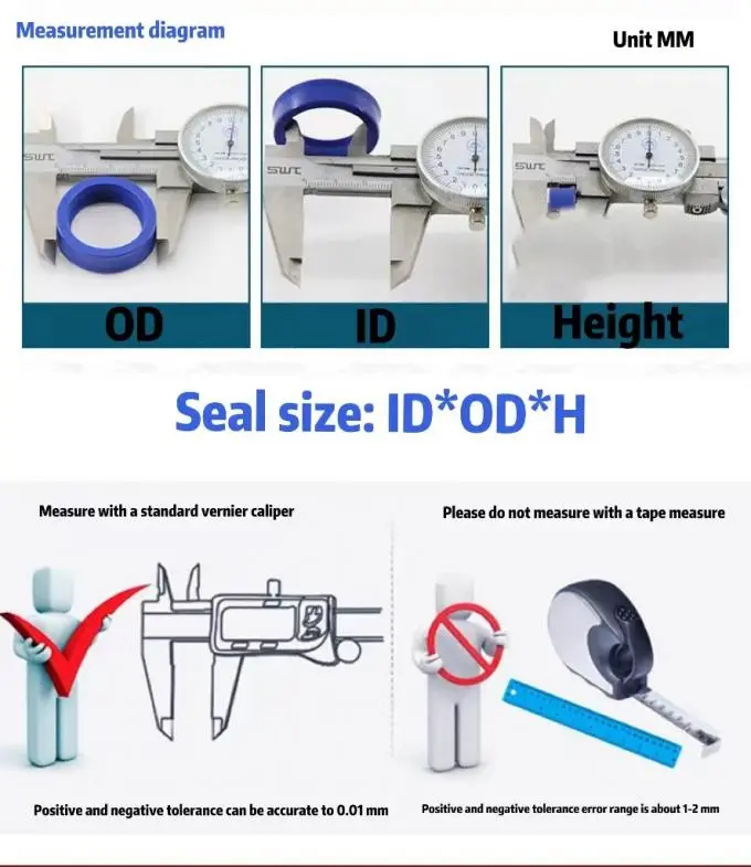 Manufacturer Customized U601 U603 Hydraulic Jack Oil Seal Polyurethane UN PU Piston Rod Seals for cylinders 0