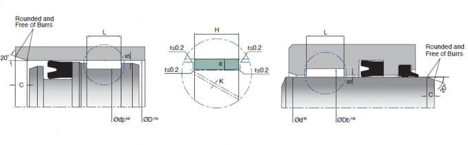 Bronze Filled PTFE Guide Strip Low Friction For Construction Machinery 0