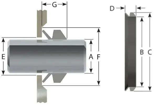 Hydraulic Cylinder FKM Rotary Seal Ring / Rubber NBR Sealing Ring 1