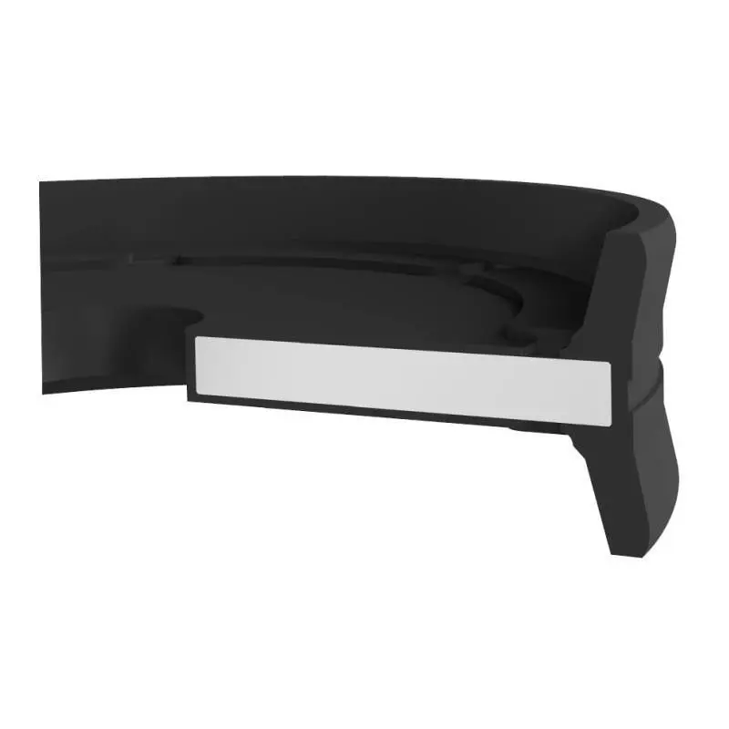 NBR Pneumatic Piston Seal Double Acting High Friction Resistant