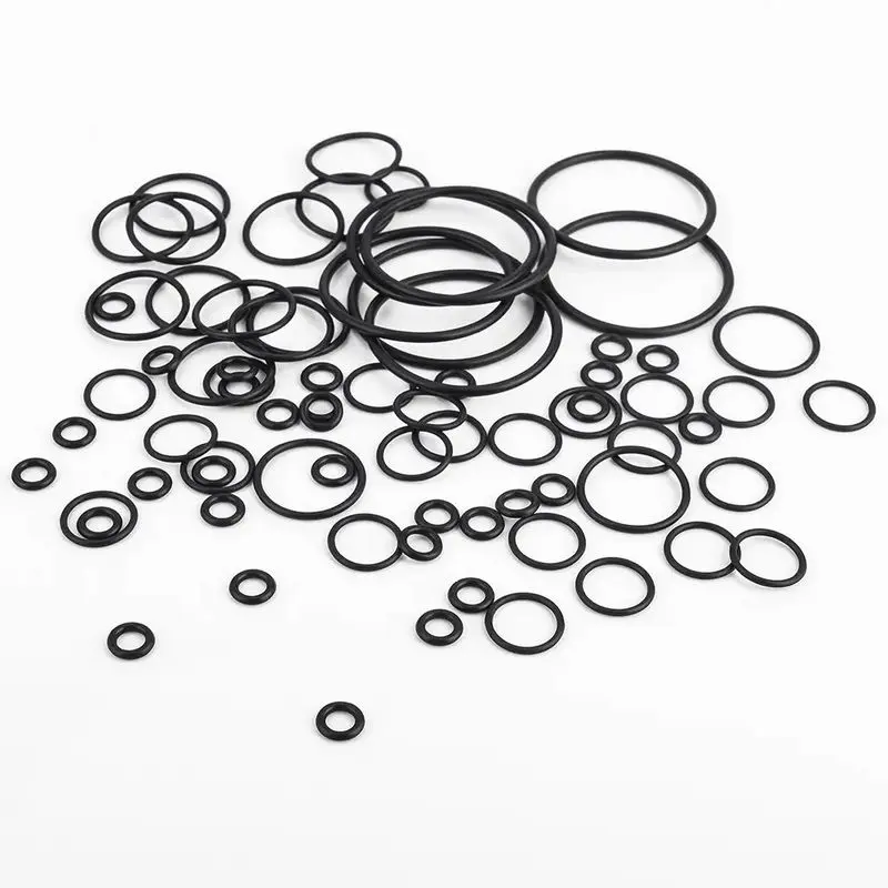Smooth NBR O Rings Oil Resistant Diameter 1/1.5/1.9/2.4/3.1 Sample Avaliable