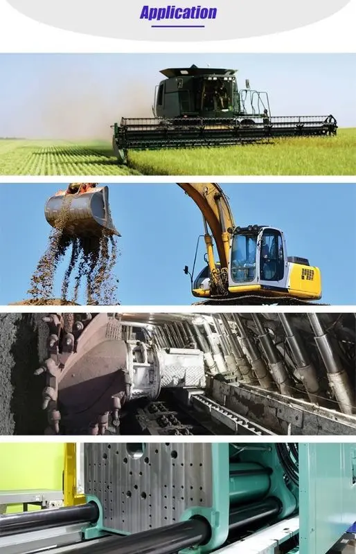 Black 80Mpa POM NBR Ok Compact Piston Seal For Excavator